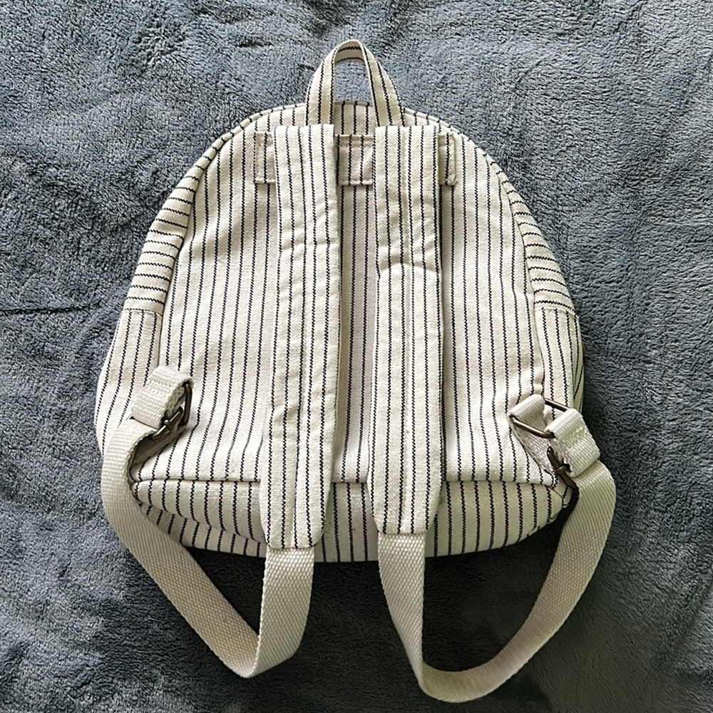 Striped Mini Backpack - Picture 2 of 6